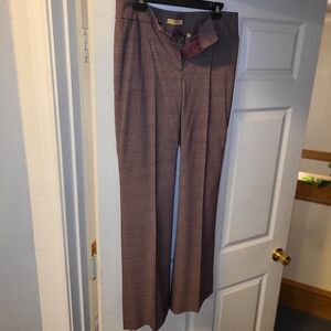 Alex Marie Purple Plaid Trousers Size 10